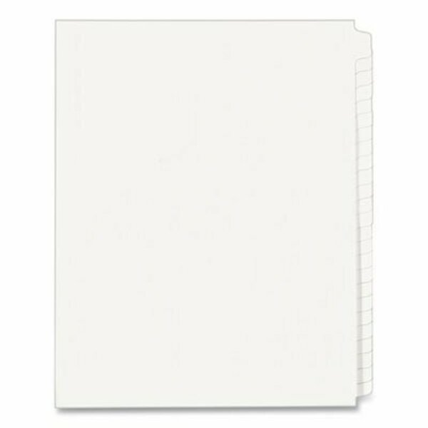 Avery Dennison Avery, Blank Tab Legal Exhibit Index Divider Set, 25-Tab, Letter, White, Set Of 25 11959